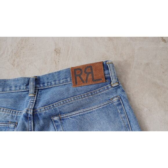 RRL Double RL Japanese Woven High Slim Selvedge Denim - Picture 3 of 6
